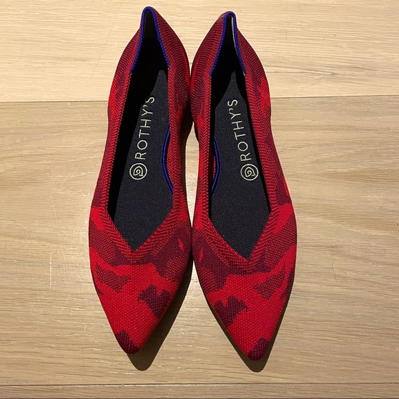 Rothy's Shoes - NEW! Rothy’s  Abstract Reds.